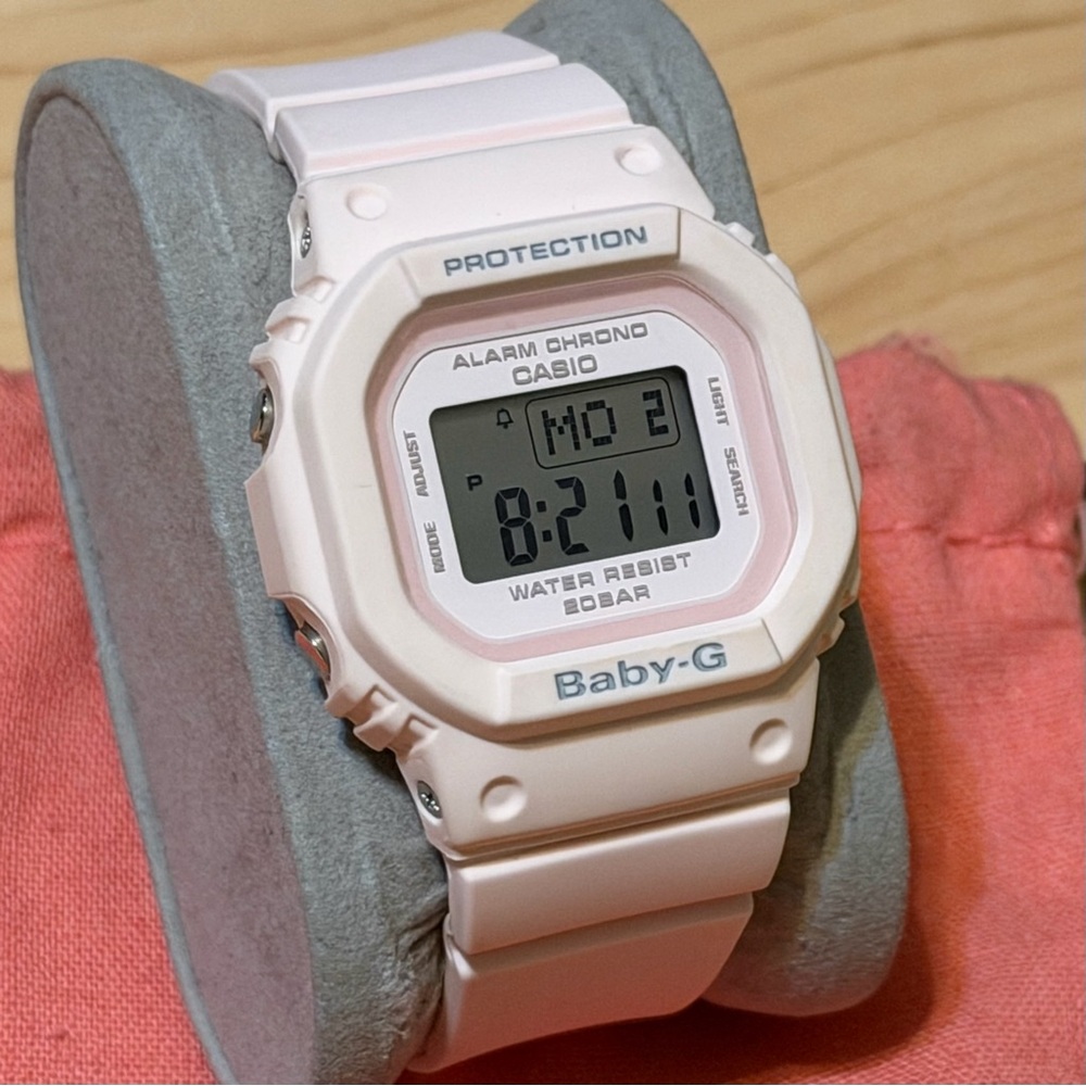 Casio G-Shock Baby-G BGD-560-4 Pink Cloud Square Women's Digital Watch BGD 560 - Picture 5 of 13